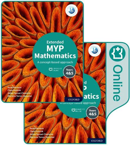 MYP Mathematics 4&5 Extended Print and Enhanced Online Book Pack