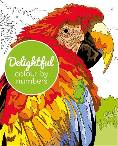 Delightful Colour by Numbers (Arcturus Colour by Numbers Collection, 19)