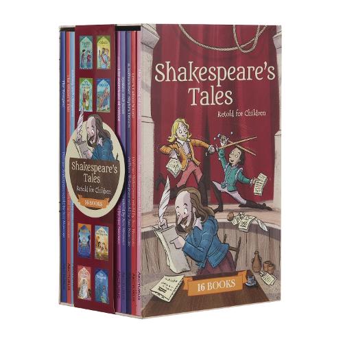 Shakespeare's Tales Retold for Children: 16-Book Box Set (Arcturus Retold Classics)
