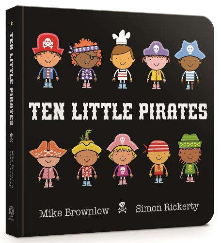 Ten Little Pirates: Board Book