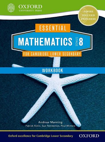 Essential Mathematics for Cambridge Lower Secondary Stage 8 Work Book (Cie Igcse Essential)