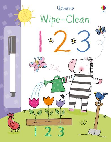 123 (Usborne Wipe Clean Books)