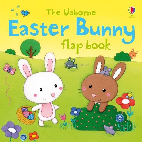 Easter Bunny Flap Book (Usborne First Sticker Books)