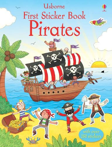 First Sticker Book Pirates (Usborne First Sticker Books)