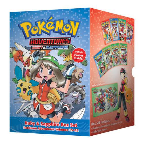 POKEMON ADVENTURES GN BOX SET VOL 03 RUBY SAPPHIRE: Includes Volumes 15-22 (Pok�mon Manga Box Sets)