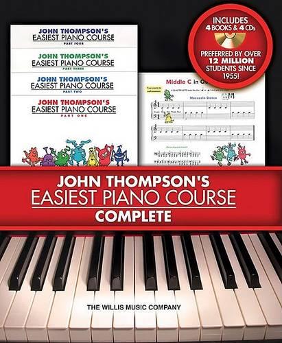 John Thompson's Easiest Piano Course - Complete [With 4 CDs]