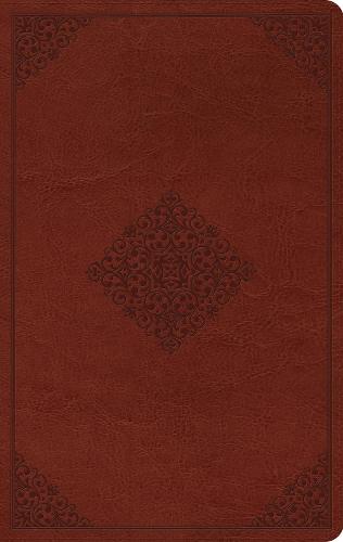 ESV Large Print Value Thinline Bible: English Standard Version, Tan, Value Thinline Bible, Trutone, Ornament Design