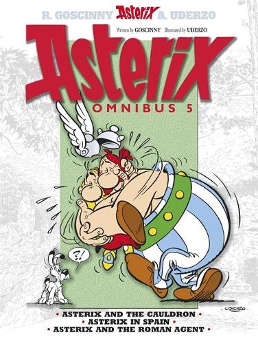 Omnibus 5: Asterix and the Cauldron, Asterix in Spain, Asterix and the Roman Agent