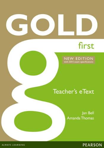 Gold First New Edition eText Teacher CD-ROM