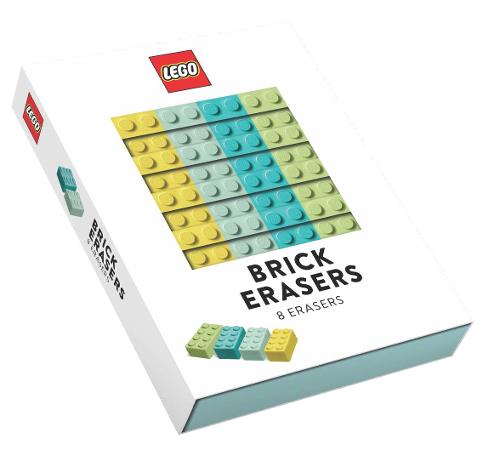 LEGO� Brick Erasers: 8 Erasers