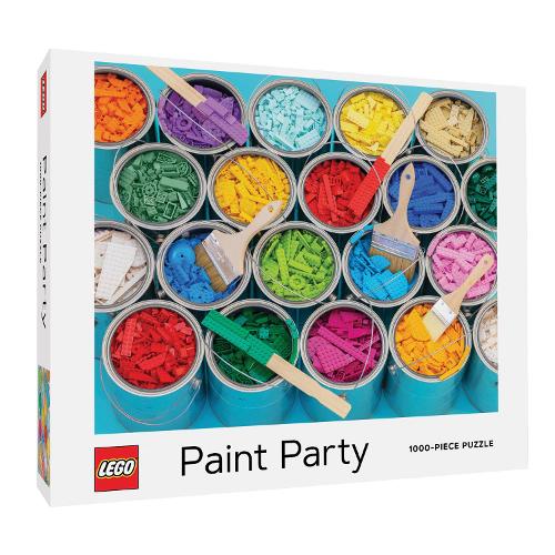 Lego Paint Party Puzzle: (Jigsaw Puzzle for LEGO® Fans, Best LEGO® Puzzles for Adults)