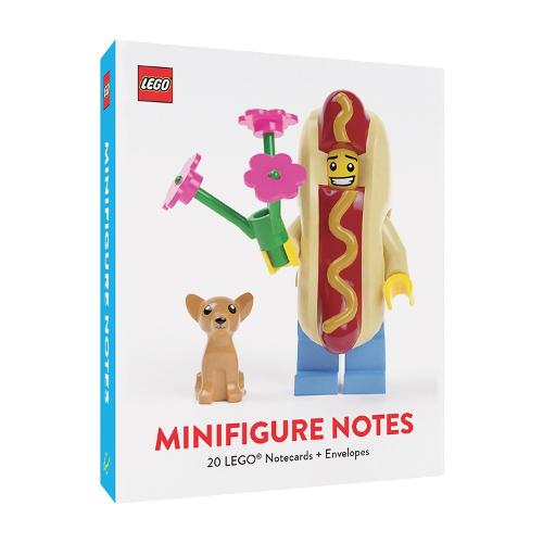 LEGO® Minifigure Notes: 20 Notecards and Envelopes: 20 Notecards & Envelopes
