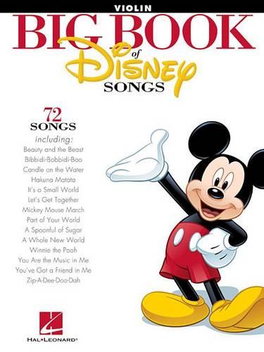 The Big Book Of Disney Songs - Violin