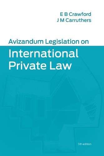 Avizandum Legislation on International Private Law (Avizandum Statutes)