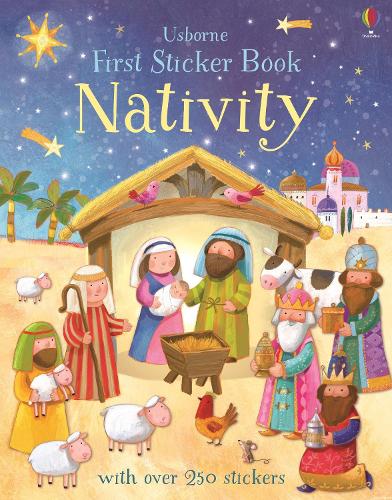 First Sticker Book Nativity (First Sticker Books)