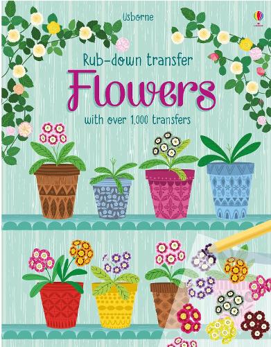 Flowers (Rub-down Transfer Books)
