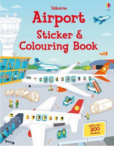 Airport Sticker and Colouring Book (First Colouring Books)
