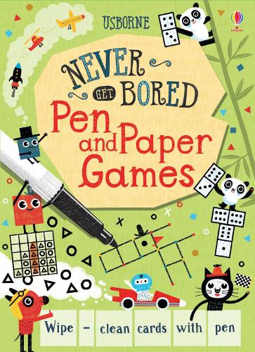 Pen and Paper Games (Never Get Bored Cards)