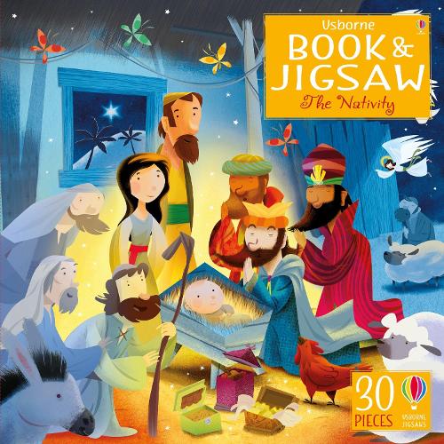 The Nativity Book and Jigsaw (Usborne Book and Jigsaw)
