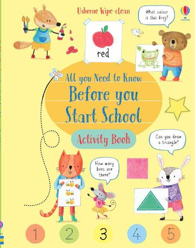 Wipe-Clean All You Need to Know Before You Start School Activity Book (Wipe-Clean Books)