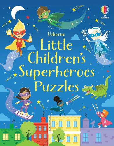 Little Children's Superheroes Puzzles (Little Children's Puzzle Pads): 1 (Little Children's Puzzles)