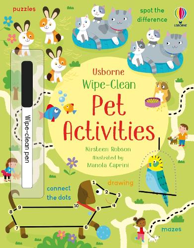 Wipe-Clean Pet Activities (Wipe-clean Activities)