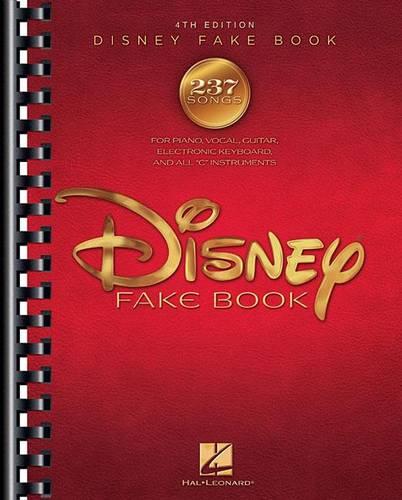 The Disney Fake Book: Pvg, Keyboard and All C Instruments (The Real Book)