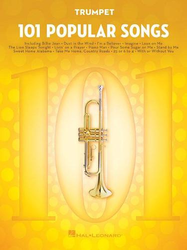 101 Popular Songs - Trumpet (Instrumental Folio)