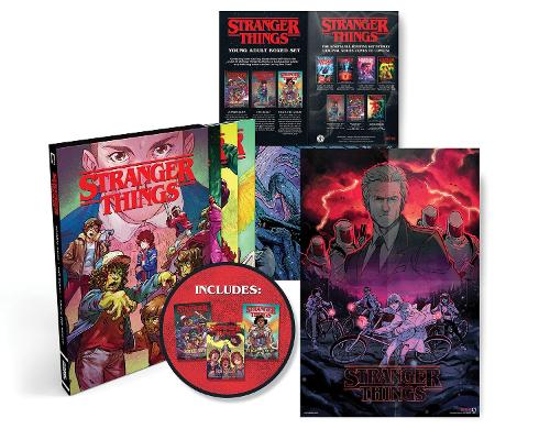 Stranger Things Graphic Novel Boxed Set (Zombie Boys, The Bully, Erica the Great): Zombie Boys / the Bully / Erica the Great: Includes a Double Sided Poster