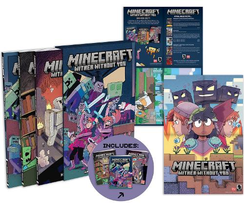 Minecraft: Wither Without You Boxed Set (Graphic Novels): Wither Without You Set