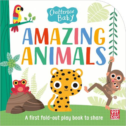 Amazing Animals: Fold-out tummy time book (Chatterbox Baby)