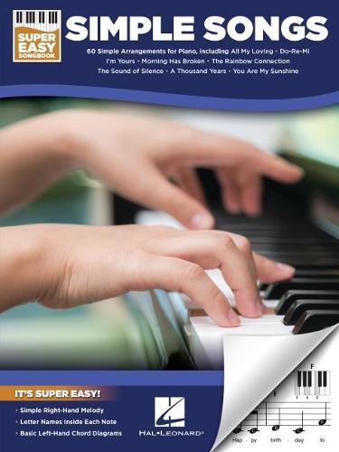 Simple Songs Super Easy Songbook. Piano.