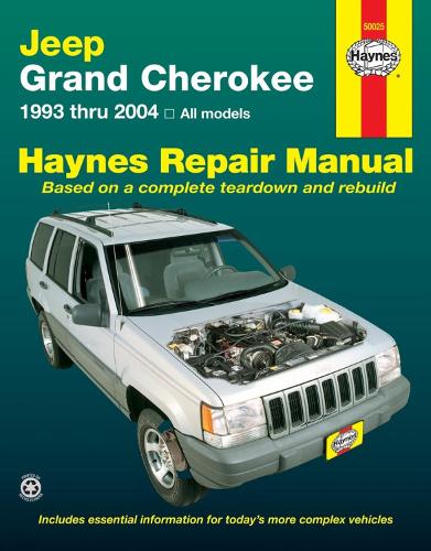Jeep Grand Cherokee 1993 - 2004 Haynes Repair Manual