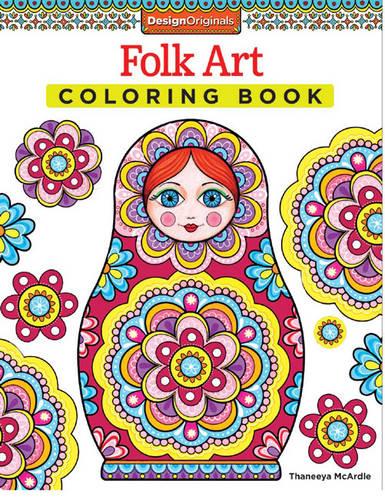 Folk Art Coloring Book (Design Originals)
