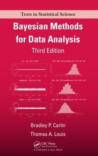 Bayesian Methods for Data Analysis, Third Edition (Chapman & Hall/CRC Texts in Statistical Science)