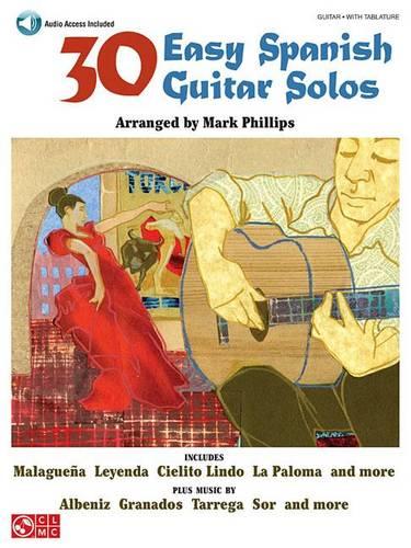 30 Easy Spanish Guitar Solos Gtr Book/Cd