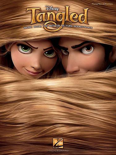 Tangled Disney Music Motion Picture Soundtrack Piano Vocal Guitar Bk (Pvg)