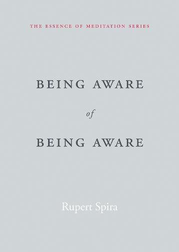 Being Aware of Being Aware: The Essence of Meditation, Volume 1