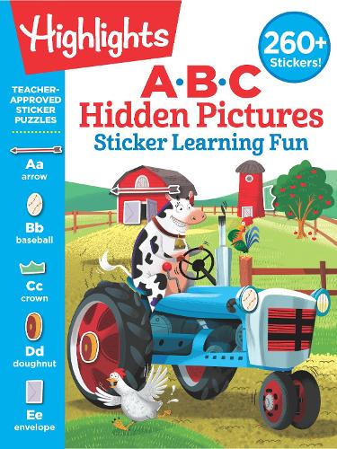 ABC Hidden Pictures Sticker Learning Fun (Highlights Hidden Pictures Sticker Learning)