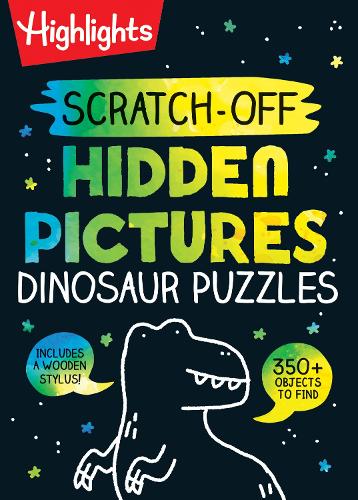 Scratch-Off Hidden Pictures Dinosaur Puzzles (Highlights Scratch-Off Activity Books)