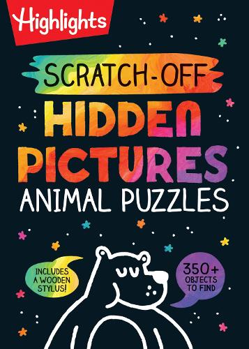 Scratch-Off Hidden Pictures Animal Puzzles (Highlights Scratch-Off Activity Books)