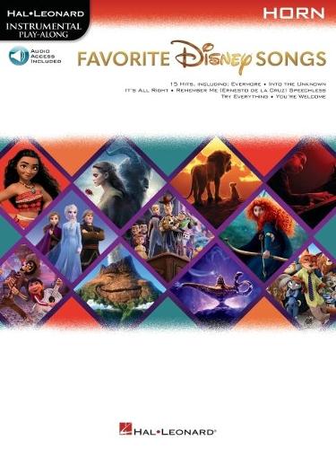 Favorite Disney Songs. Instrumental Play-along for Horn. Book and Audio-Online (Hal Leonard Instrumental Play-along)