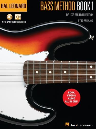 Hal Leonard Bass Method Book 1: Deluxe Beginner Edition Audio & Video Access Included