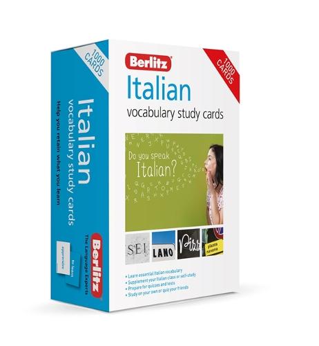 Berlitz Vocabulary Study Cards Italian (Language Flash Cards)
