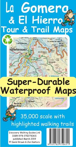 La Gomera & El Hierro Tour & Trail Super-Durable Maps