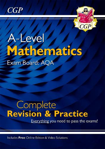 New A-Level Maths for AQA: Year 1 & 2 Complete Revision & Practice with Online Edition