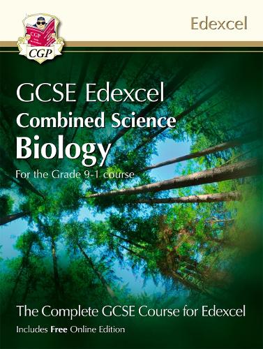 Grade 9-1 GCSE Combined Science for Edexcel Biology Student Book with Online Edition (CGP GCSE Combined Science 9-1 Revision)