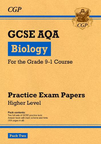 New Grade 9-1 GCSE Biology AQA Practice Papers: Higher Pack 2