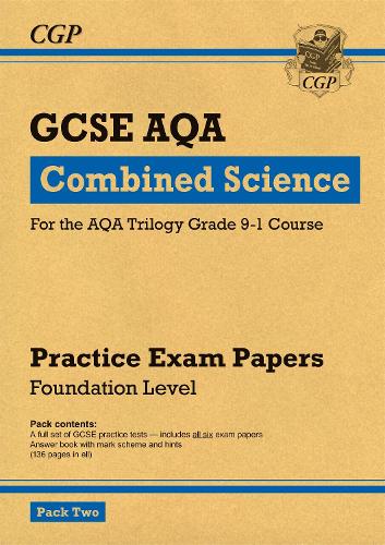 New Grade 9-1 GCSE Combined Science AQA Practice Papers: Foundation Pack 2