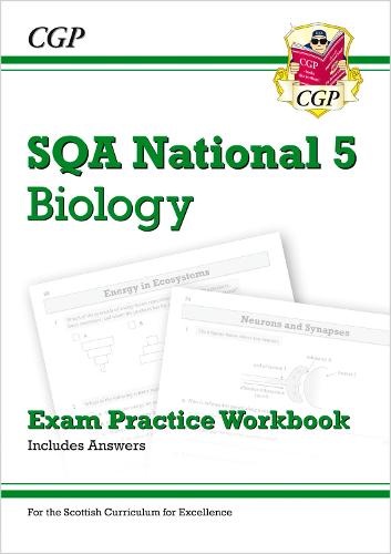New National 5 Biology: SQA Exam Practice Workbook - includes Answers (CGP Scottish Curriculum for Excellence)